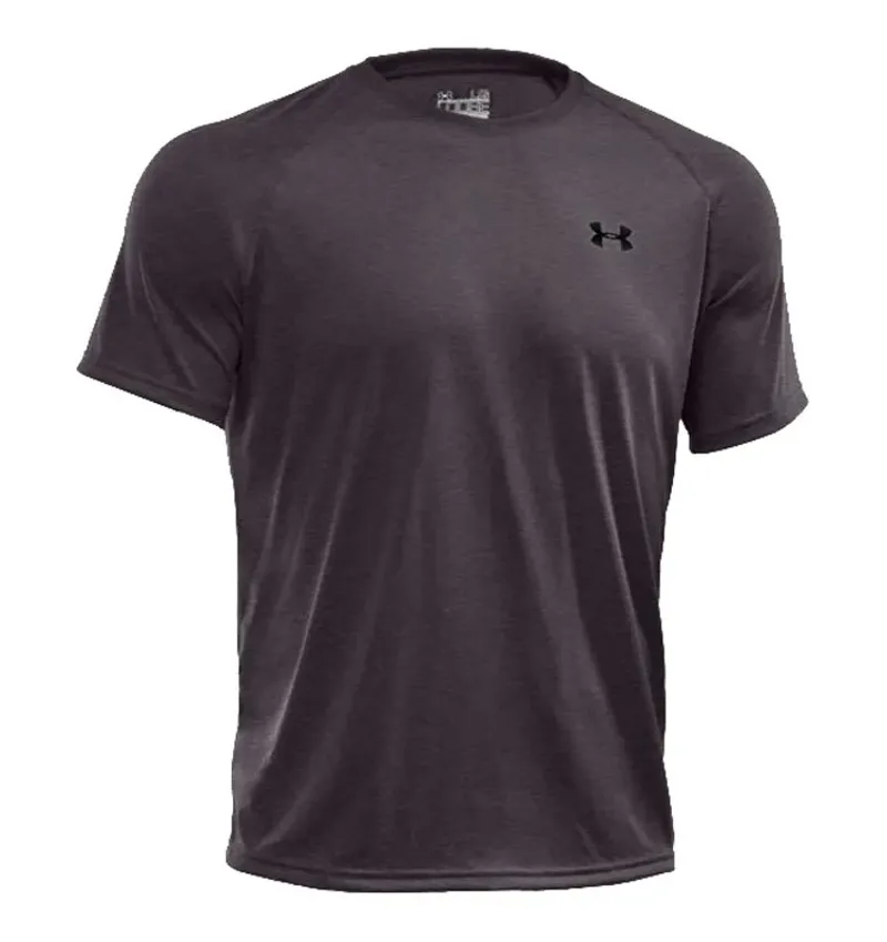 Under Armour Men's UA Tech Short Sleeve Tee Black/Grey S